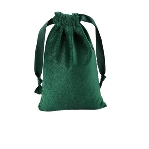 Sac cadeau en velours sur mesure avec cordon de serrage, estampage à chaud or/argent pour le rangement de objets de collection, sac anti-poussière, pochette à bijoux - Product Image 4