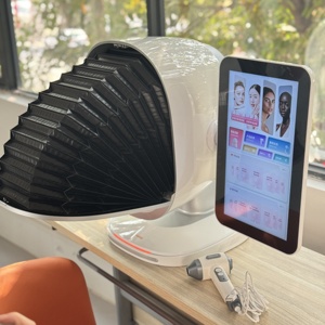 เครื่องวิเคราะห์ผิวหน้าแบบตั้งโต๊ะ <span class=keywords><strong>2</strong></span>-in-1 พร้อมฟังก์ชันวิเคราะห์ผิว 3 มิติ หลายมุมมอง และหัววิเคราะห์หนังศีรษะ เครื่องสแกนผิวหน้าดิจิทัล AI - Product Image 6