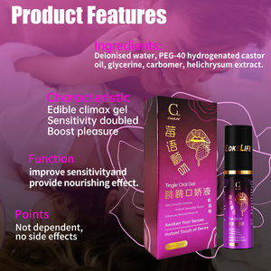 CokeLife ISO22716 510K <span class=keywords><strong>Estimulante</strong></span> Sexual <span class=keywords><strong>Femenino</strong></span>, <span class=keywords><strong>Gel</strong></span> Orgásmico para Sexo Oral, Lubricante para el Clímax, <span class=keywords><strong>Gel</strong></span> Reafirmante Vaginal - Product Image 4