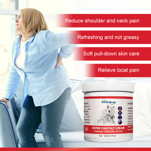 Crème apaisante pour les douleurs cervicales avec logo personnalisé Crème apaisante pour les articulations du genou Pâte anti-douleur Crème <span class=keywords><strong>de</strong></span> marronnier biologique - Product Image 2