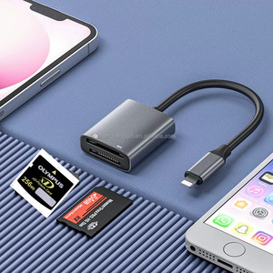Pembaca Kartu SD 2-in-1 dengan Antarmuka USB dari Bahan Aluminium Alloy - Product Image 2