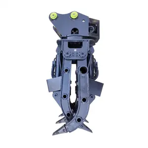 Log grapple excavator clamp for sale factory price customized mechanical grab