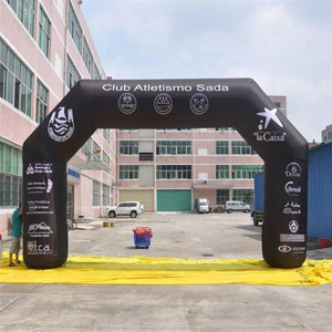 20ft/6Meter tùy chỉnh quảng cáo Race Inflatable cổng tò vò, Inflatable bắt đầu kết thúc dòng cổng tò vò nhà sản xuất Trung Quốc - Product Image 3