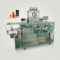 Machine de remplissage et de scellage de sachets à dose unique pour le miel, l'huile d'olive, le ketchup