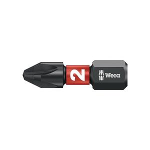 Wera Bit 855/4 IMP DC PZD2 longitud 50 mm 1/4 pulgadas E6.3 impactador, DC - Product Image 1