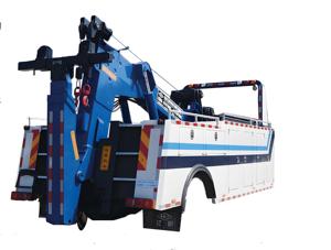 Camion de remorquage et de dépannage robuste, <span class=keywords><strong>semi</strong></span>-<span class=keywords><strong>remorque</strong></span> en acier de 10/30 tonnes personnalisée en usine pour le sauvetage de véhicules d'occasion en cas de panne - Product Image 1