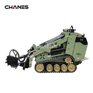 2025 giá rẻ Mini Skid chỉ đạo Bộ nạp để bán Mini Trung Quốc DIESEL Skid chỉ đạo Bánh Xe Tải truy loader với gốc cây grinter EPA - Product Image 2