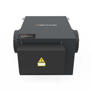 Réservoir de chauffage <span class=keywords><strong>électrique</strong></span> en métal ignifuge PTC 150 mm ERV/HRV/MVHR/AHU Système de ventilation flexible pour utilisation en CVC dans les hôtels et les hôpitaux - Product Image 3