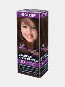 Crème colorante pour cheveux 3D permanente Eclair EC02 en tube pour usage professionnel, tous types de cheveux, vente en gros - Product Image 4