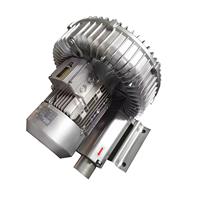Souffleur d'aération électrique triphasé haute pression 250W 60Hz pour aquaculture, souffleur annulaire pour bassin de poissons, pompe à air industrielle