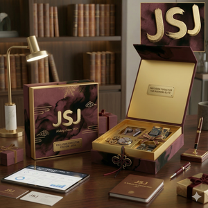 Boîte cadeau magnétique élégante pour bagues intelligentes de pointe et emballage de produits technologiques à capteur biométrique - Product Image 2