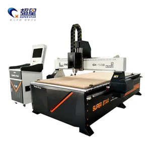 Wood Cnc Router 1325 PVC MDF Acrylic Cutting Machine Aluminium for Woodworking 3kw Water Cooling Spindle T-slot Table NC Studio