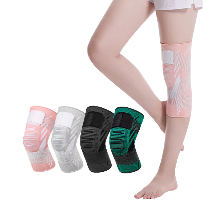 Meilleures ventes X sangles de Compression croisées, soulage la Fatigue, protège-genoux élastiques en Nylon