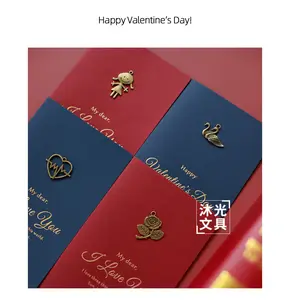Op Maat Gemaakte Hartverwarmende Valentijnsdag Unieke Bekentenis Kaart Romantische Liefde Wenskaarten
