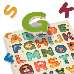 <span class=keywords><strong>Mideer</strong></span> MD2047 niños educación temprana rompecabezas desarrollo de inteligencia aprender a jugar en las letras tablero del alfabeto - Product Image 2
