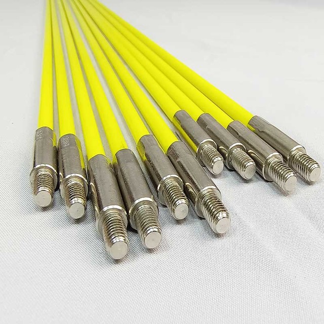 Fiberglass Electrical Wire Cable  Rods Wire Pulling Tools Fish Tape Wire Puller Snake for Wires Cable Fishing Rod Kit