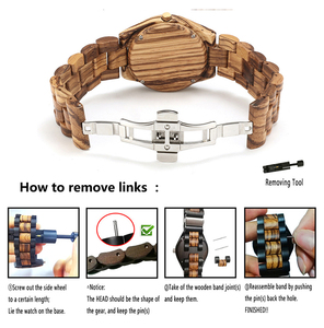 YS5518 unisexe bambou <span class=keywords><strong>bois</strong></span> Grain <span class=keywords><strong>montre</strong></span>-bracelet Simple mouvement à Quartz 20mm pointeur <span class=keywords><strong>pas</strong></span> <span class=keywords><strong>cher</strong></span> en gros montres en <span class=keywords><strong>bois</strong></span> pour hommes femmes - Product Image 6