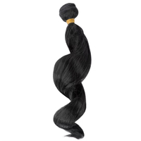 Extensiones de Cabello Sintético Ondulado Profundo Ody Weave, Rizado al Agua, 14 Pulgadas, 300g, 6 Piezas/Set, Paquetes de Cabello Ondulado Ombre para Mujer