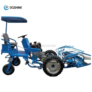 Labor Saving Reed and straw harvesting and baling machine