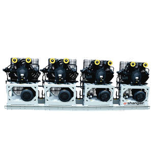 Compressore d'Aria a Pistone Shang Air <span class=keywords><strong>2</strong></span>-34CSH-1830, Stazionario e Lubrificato, Raffreddato ad Aria per Linea di Produzione Bottiglie PET, Alimentazione CA - Product Image 4