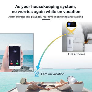 433/868Mhz 4G WIFI Smart Home Sistema de seguridad antirrobo integrado con cámara HD 1080P - Product Image 3