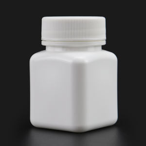60cc Pilule 60ml Bouteille Carrée Blanc 2oz Hdpe avec Joint En Aluminium PE Sérigraphie Bouchon À Vis Médical Emballage CN;ZHE <span class=keywords><strong>HUANUO</strong></span> - Product Image 6