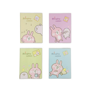 Carnets DHF541 A6 50K Mikko, styles Kawaii, dessins animés, ours, capybara, chat, Chiikawa, couverture en PVC pour étudiants et bureau - Product Image 5