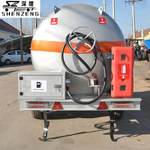 Bahan bakar Tanker dengan pompa bahan bakar Plus <span class=keywords><strong>Flow</strong></span> Meter traktor bahan bakar kendaraan <span class=keywords><strong>Bowser</strong></span> - Product Image 5
