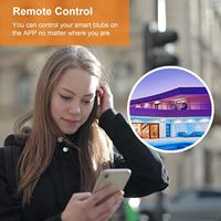 Ampoule LED intelligente Antela Gu10 AC 85-265V 4,5W 350Lm 25000 heures WifiRgb Contrôle par application Alexa Google Assistant Garantie de 2 ans