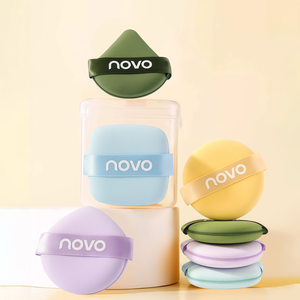 Spugna Trucco Riutilizzabile a Doppio Uso con Cuscino d'Aria Morbido per Correttore e Cipria - Strumento di Bellezza all'Ingrosso - Product Image 1