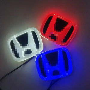 Emblema Luminoso <span class=keywords><strong>LED</strong></span> 5D per Griglia Anteriore e Bagagliaio Auto, Adesivo per Honda Accord, Odyssey, CRV, Civic, CITY, Crosstour, Inspire, Pilot - Product Image 2