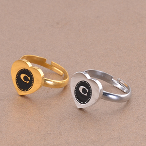 <span class=keywords><strong>Anillos</strong></span> Ajustables <span class=keywords><strong>de</strong></span> Acero Inoxidable <span class=keywords><strong>de</strong></span> Alta Calidad, <span class=keywords><strong>Anillos</strong></span> TOUSES, Joyería para Mujer - Product Image 3