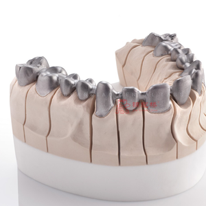 Prezioso e <span class=keywords><strong>Non</strong></span> prezioso metallo dentale Co-Cr lega corona e ponte in alta qualità e buona estetica dentiera denti - Product Image 1