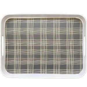 Nouveau <span class=keywords><strong>Plateau</strong></span> <span class=keywords><strong>de</strong></span> Buffet Rectangulaire Polyvalent en Mélamine <span class=keywords><strong>de</strong></span> 18 Pouces à Double Taille <span class=keywords><strong>avec</strong></span> Poignées Découpées, Qualité Alimentaire 2026 - Product Image 5