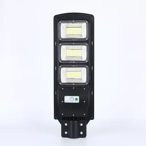 manufacturer price Motion Sensor streetlight PIR ABS IP65 Waterproof Outdoor Integrated All In One Led Solar Street lamp light