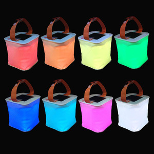 Linterna de Camping LED Solar Recargable, Luz RGB, Lámpara Plegable Portátil para Interiores y Exteriores con Carga USB - Product Image 3
