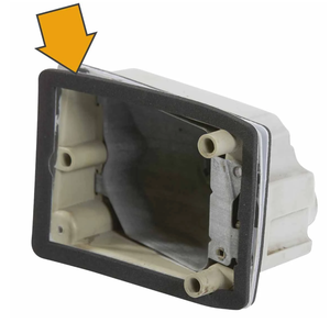 Joints de clignotants 4 pièces/ensembles compatibles avec VW Transporter Bus tardif 1972-1979 - Product Image 3