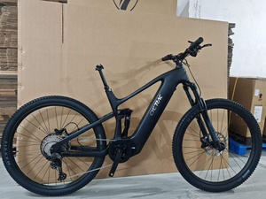 Bicicleta Eléctrica de Montaña EM10 de Fibra de Carbono con Suspensión Completa, Bafang 500W 140Nm, Batería <span class=keywords><strong>Sam</strong></span> Sung de 720Wh, 12 Velocidades, E-MTB de 29 Pulgadas - Product Image 1
