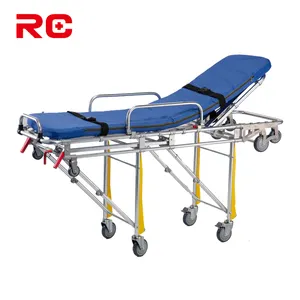 Langlebige Aluminium legierung Schaum kissen Krankenwagen Ausrüstung Trolley Bett Trage Zum Verkauf