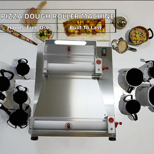 Nueva Laminadora de Masa de <span class=keywords><strong>Pizza</strong></span> Automática Comercial Daina, 220V 370W, Alta Productividad, Rejilla Ajustable, 1 Año de Garantía - Product Image 2