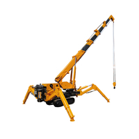 Grue araignée électrique compacte haute performance avec système de télécommande