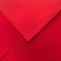 Tissu en maille extensible Scuba Crepe, uni, teint, en matière Air Layer, 230 GSM, 97 % polyester, 3 % élasthanne, pour robes et uniformes féminins