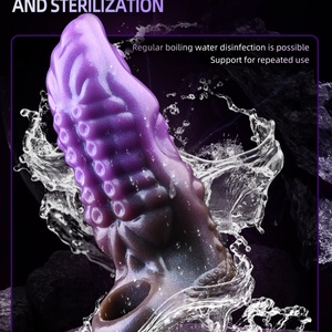 YOCY Fantasy Tentacle Sleeve Penis Cover Delay Time Thicken Condom Silicone Hollow Tentacle Cock Sleeve <b>for</b> <b>Men</b> Sex <b>Toys</b> - Product Image 6