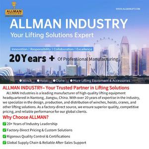 Европейский стандартный электрический тельфер 1-3 тонны с тросом и цепным подвесом, новый, сертифицированный CE, для стационарных строительных работ - Product Image 5