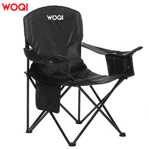 Silla Plegable para Camping Woqi, Marco de Aluminio, Tela Oxford, Silla Portátil para Jardín con Espacio para Bolsa de Hielo - Product Image 1