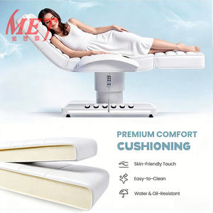 Cama de Belleza Moderna y Lujosa para Salón, con Reposabrazos, Respaldo Ajustable y Luz LED, para Spa de Lujo - Product Image 4