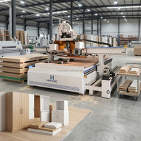 Machine de découpe CNC à 3 axes monophasée 220V/380V avec porte en bois à roulement pour la découpe et la gravure de panneaux PVC/MDF/acrylique