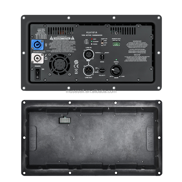 Class D DSP AMP 1000 Watts Power Amplifier Module for 10 12 15 18 Inch Full Frequency Speaker Subwoofer Amplifier