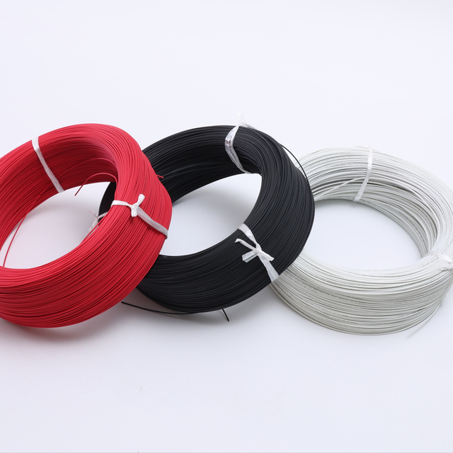 UL1007 PVC Electrical Wires 300V Stranded Conductor 30 28 22 20 18 AWG 50m Size Single Copper for Overhead Minimum Order 100m