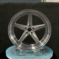 Jantes en alliage de performance SIMEI 25'' style Apex |   Compatible avec M Power/Audi RS/Mercedes AMG |   Jantes légères prêtes pour la piste, 6 trous, 8.5J PCD